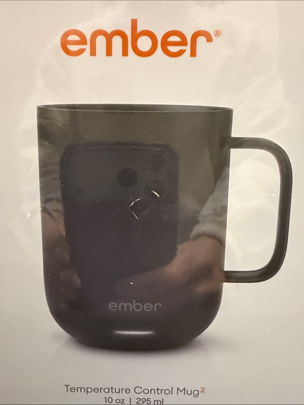 Ember Black Temperature Control Mug - 10 oz